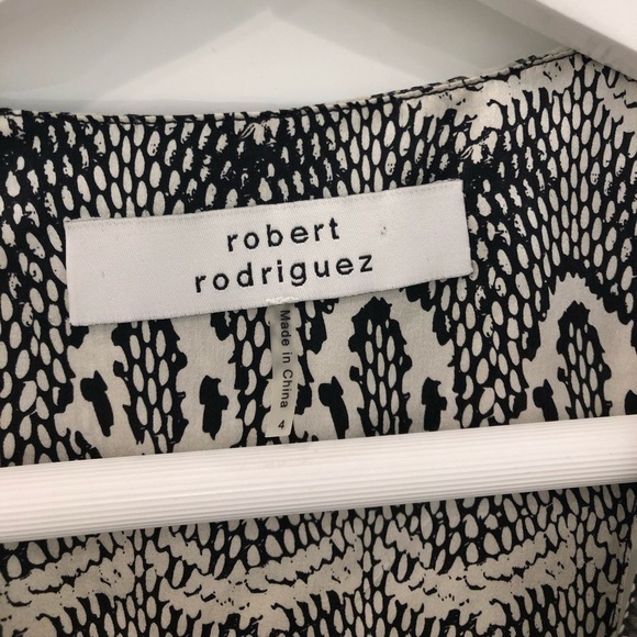 ROBERT Rodriguez Python Print Handkerchief dress - Picture 9 of 12